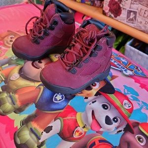 Plum Colored Timberland Boots